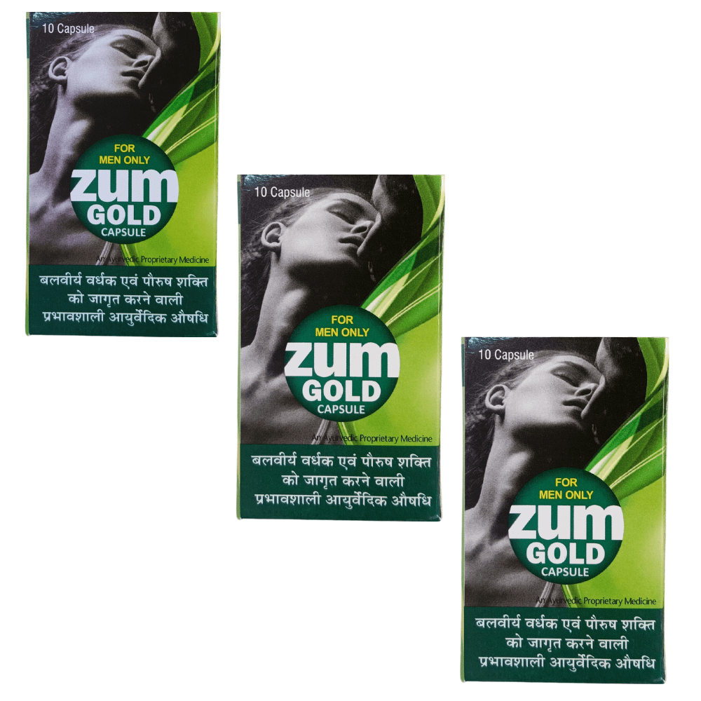 Zum Gold Capsule( Pack Of 3)