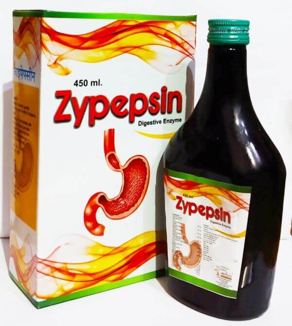 Zypepsin Syrup 450ml. (pack of 2)