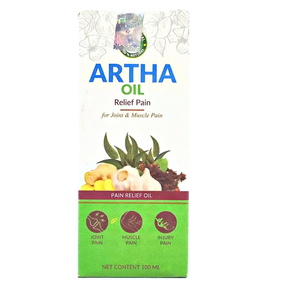 Ayurvedic ARTHO MASSAGE OIL for Pain Relief (PACK OF 3) is beneficial for the relief of symptoms from conditions caused by arthritis.