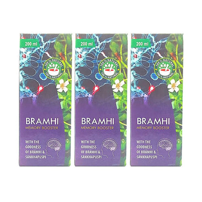 Ayurvedic Bramhi Memory Booster Syrup Improves memory,helps to combat the stress & anxiety,makes children enthusiastic .
