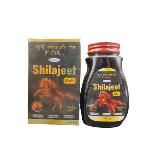Dr. Biswas Shilajeet malt with contains more than 84 minerals , so it offers numerous health benefits.