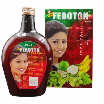 Ayurvedic Feroton Iron tonics are supplements that contain iron. which Iron is necessary for the production of hemoglobin