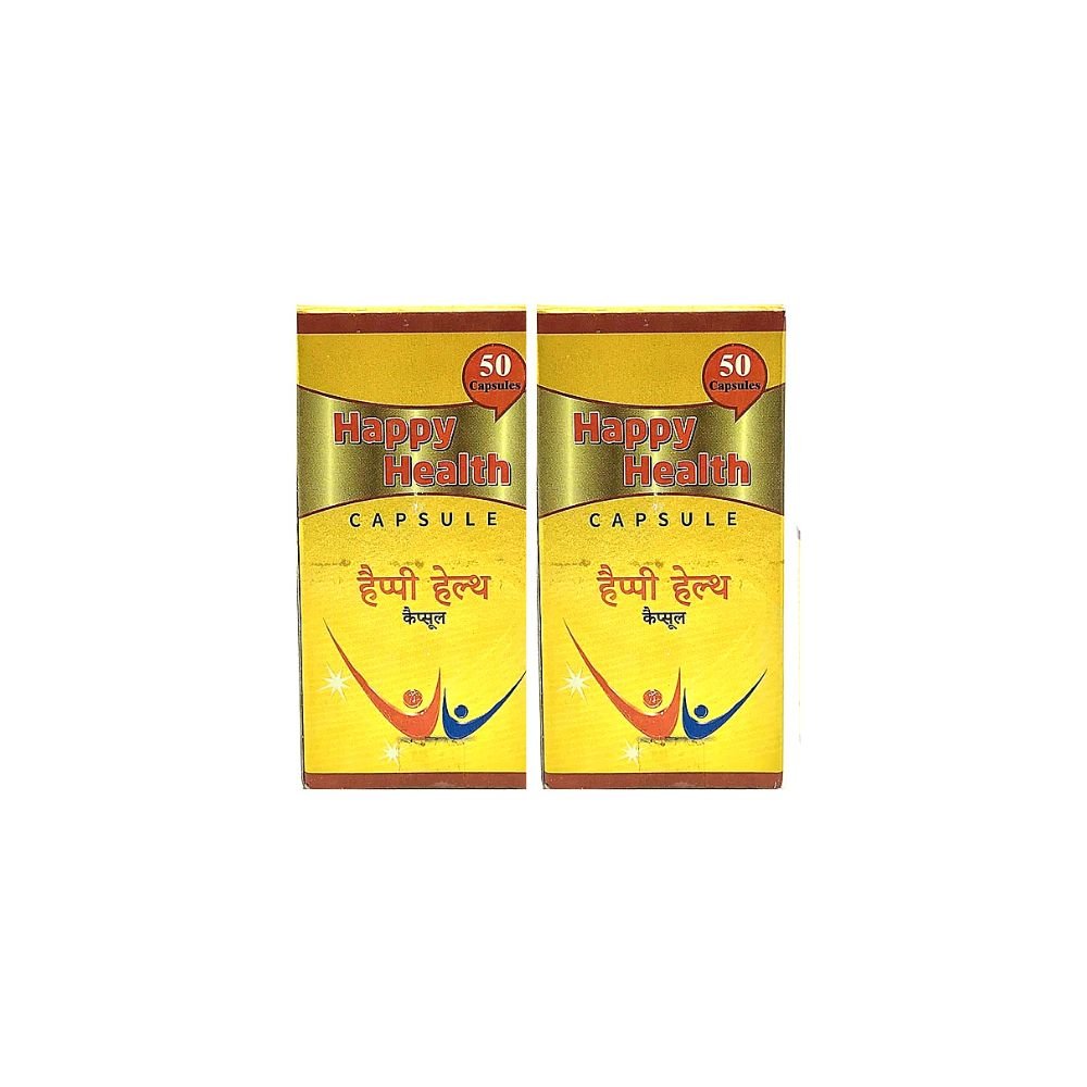 Buy now Ayurvedic Happy Health Capsule for weight gain, loss of appetite at low price in India On gitaayurvedic.com