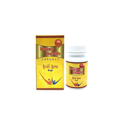 Buy now Ayurvedic Happy Health Capsule for weight gain, loss of appetite at low price in India On gitaayurvedic.com