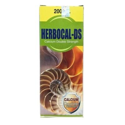 Ayurvedic HERBOCAL -DS syrup for calcium double strength,
Helps to restore the tensile strength of bones.