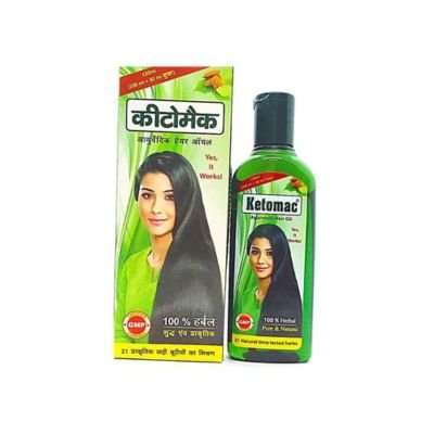 Ketomac Hair Oil Moisturizer, Anti Dandruff Shampoo & Anti Hair Fall, Itch, Split End Treatment & Hair Thinning.