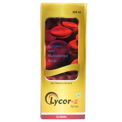Lycor - z Multivitamin Syrup  is a dietary supplement that is typically available in liquid form.