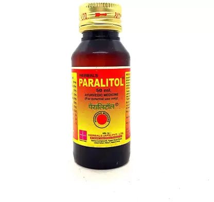 Buy now Paralitol oil & Pain QR tablet for all pain relief This oil helps in relief of inflammation, pain.