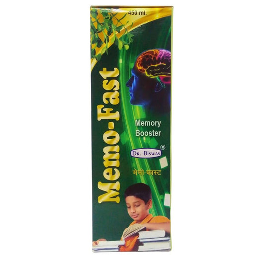 Ayurvedic Memory Booster Memo-Fast Syrup,is a herbal supplement that is marketed as a memory enhancer
