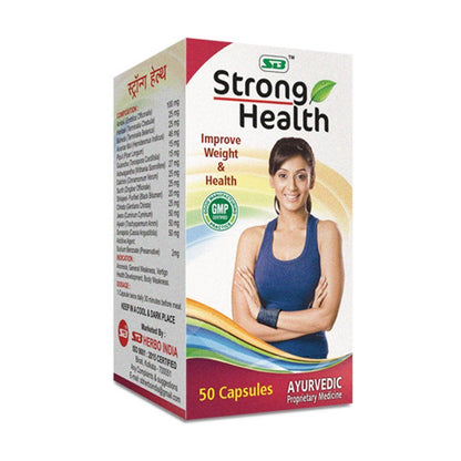 Ayurvedic SB STRONG HEALTH Capsule for Body Weakness (Pack Of 2)