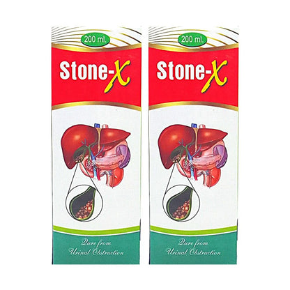 STONE-X is an Ayurvedic proprietary medicine used for kidney stones, which also helps in chronic urinary tract infections.