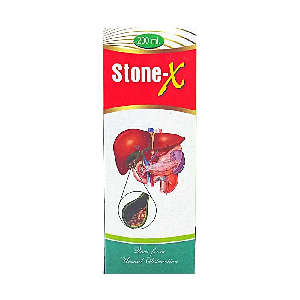 STONE-X is an Ayurvedic proprietary medicine used for kidney stones, which also helps in chronic urinary tract infections.
