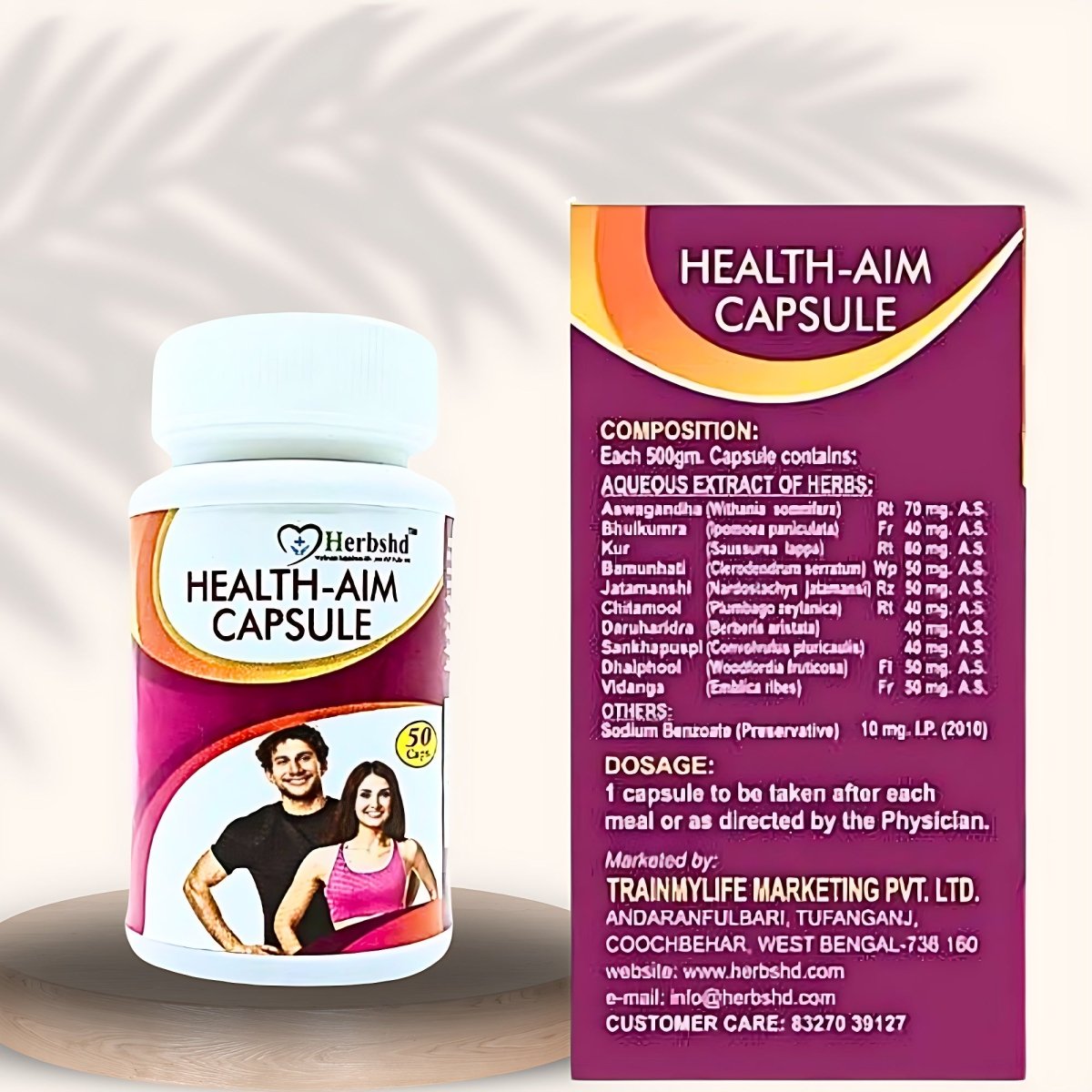 Ayurvedic Strong Health & Health Aim Capsules for Body building