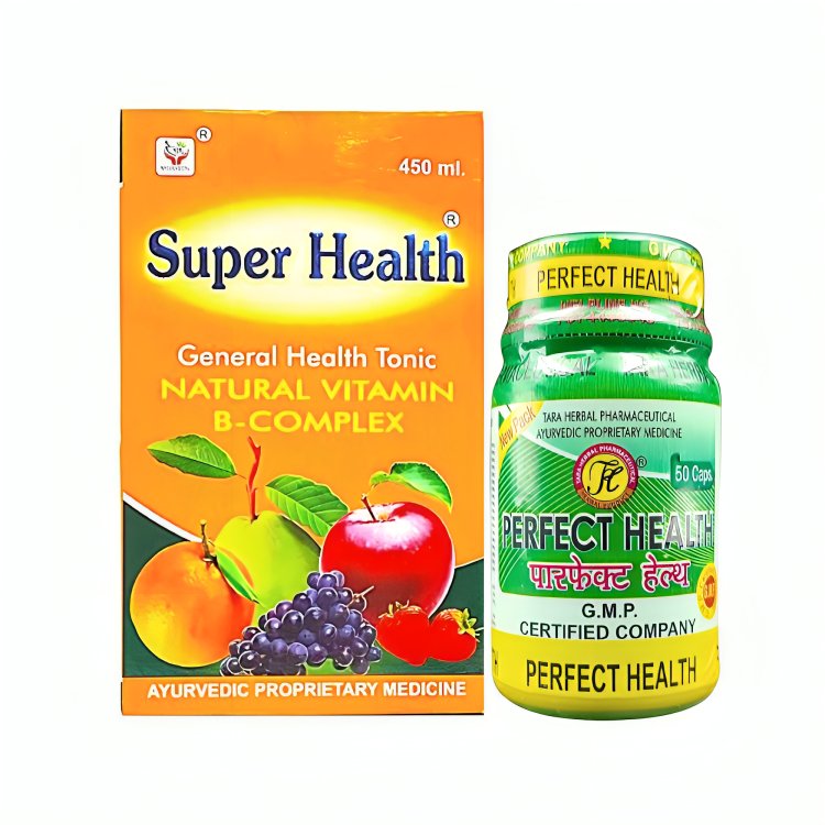 Ayurvedic Super Health Tonic & Perfect Health Capsule for IMPROVES IMMUNITY POWER
