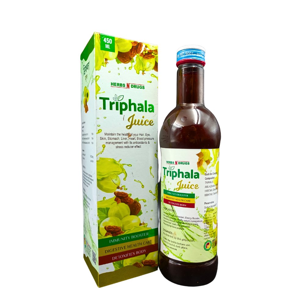 Ayurvedic Triphala Juice & Health Aim Capsule for Weight loss juice