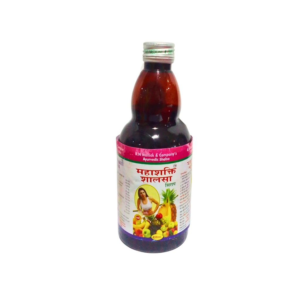 Ayurvedic B.N Mallick Salsa Syrup is made of 100% pure and natural ingredients, contains 12 herbal ingredients.