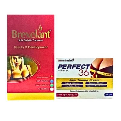 Brexelant Soft Gelatin Capsule & Perfect 36 is used the world over by young & middle-aged women to get  perfect breasts .