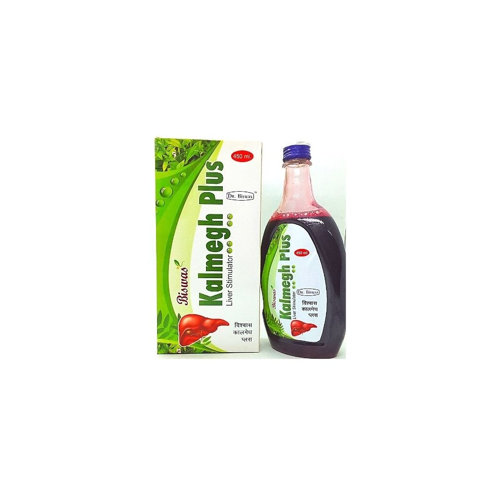 Buy Ayurvedic Biswas Kalmegh Plus Tonic for indigestion, alcoholic liver, appetite, liver disease symptoms.