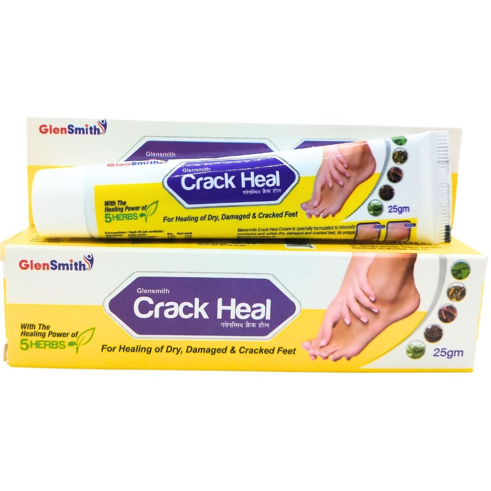 Crack Heal Repair Cream comes with the healing power of 7 herbs moisturises, heals, soothes (Specialist heel care cream)