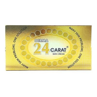 Derma 24 carat skin cream useful in Has many skin problem solution in one cream,like eczema, scabies,pimples bruice itching.