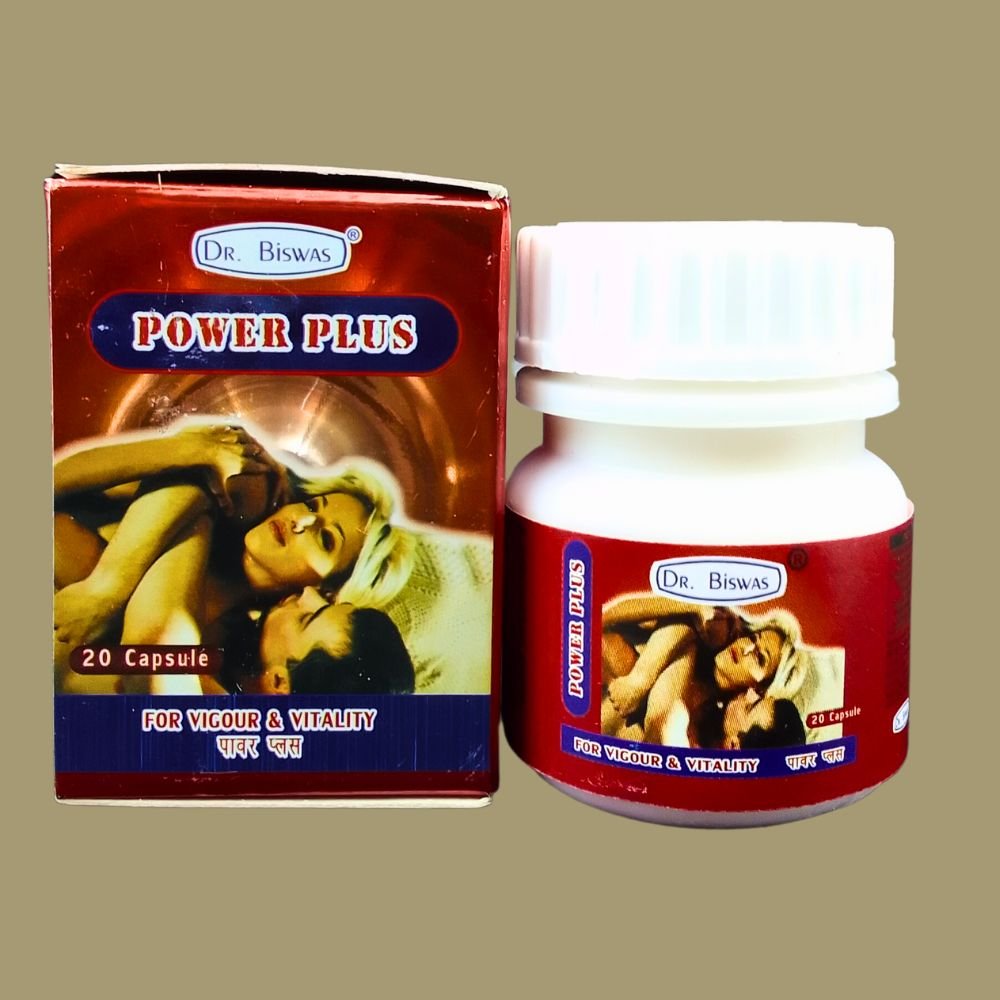 Ayurvedic power plus capsule for Sexual Weakness, Erectile Dysfunction, Premature Ejaculation & Mental Weakness.