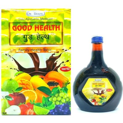 Dr Biswas Good Health Syrup & Capsule for Physical Weakness Muscle Wasting Body Building Chronic illness, Anaemia.