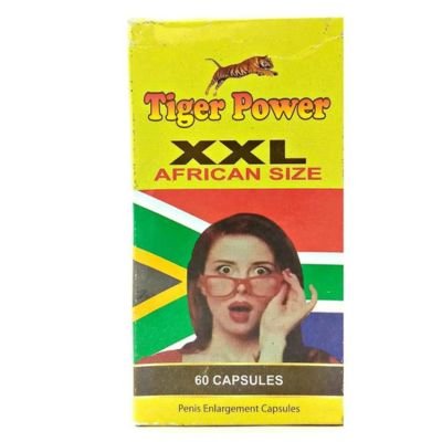 Purchase Now XXL Tiger Power African size Capsule  for Erectile Dysfunction, Premature ejaculation, at low price in India.