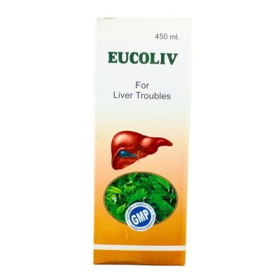 EUCOLIV Tonic for liver troubles, Protect the liver against various hepatotoxins, corrects liver dysfunction promotes energy