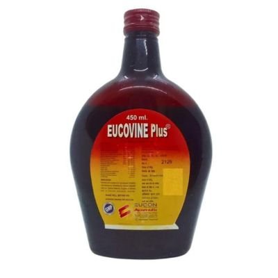 Immunity Booster Eucovine Plus Complete Health Tonic, Natural anti-oxidant for functional infertible convalescence.