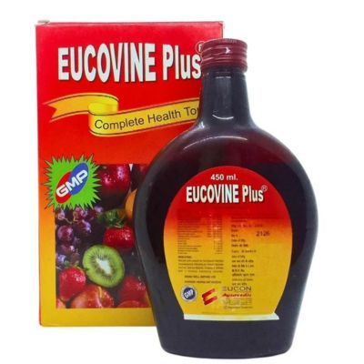 Immunity Booster Eucovine Plus Complete Health Tonic, Natural anti-oxidant for functional infertible convalescence.