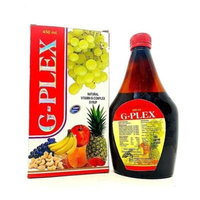 G-Plex Natural Vitamin B-Complex Syrup General Wellness, Ayurvedic nutritional supplement enriched with antioxidant