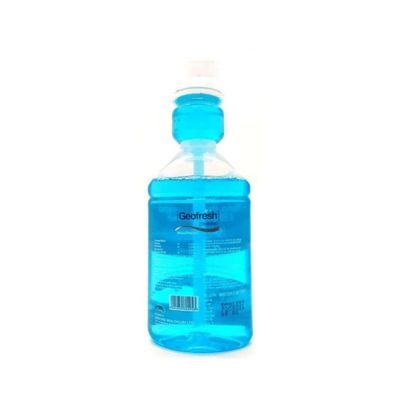 Geofresh Mouthwash kills germs, freshens breath, fights plaque and helps prevent cavities.