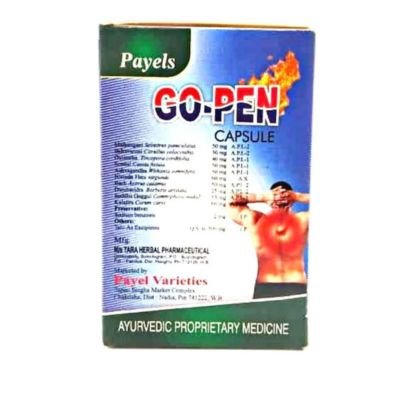 Go-Pen Capsule & Oil For back pain relief &  naturally helps to heal aches and pains Healthy alternative for every pain.