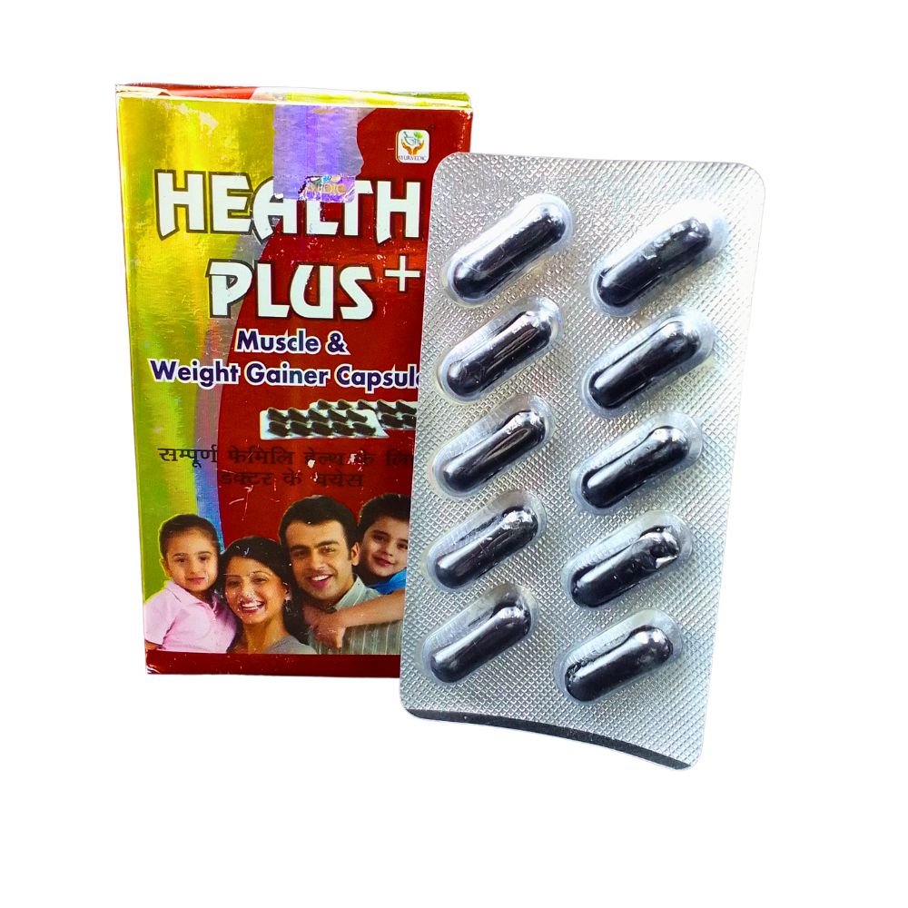 Health plus Capsule & Health Plus General Health Tonic. this medicine use to be muscle & weight gainer.