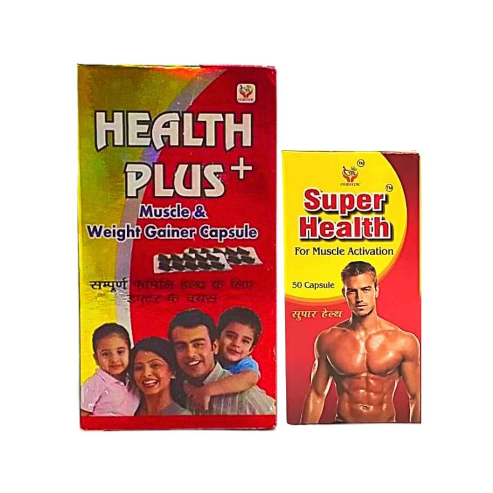 Muscle Building Health Plus+ Capsules and Super Health Capsules. Besides muscle and weight gainer .