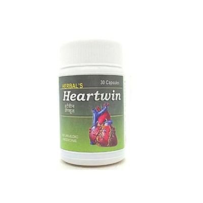 Ayurvedic HEARTWIN capsules control hyper-cholesteremia, hyper-lipidemia obesity, high BP, ischemic heart disease.