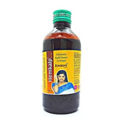Hemkalpa Syrup is a restorative health promoter for women and corrects menstrual disturbances vaginal discharge.