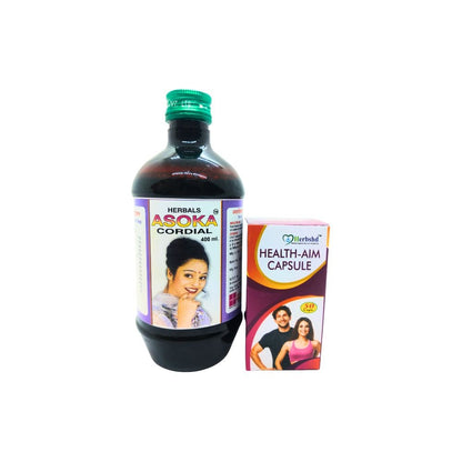Herbals Asoka Cordial  Female Tonic for Menstrual Disorders,Post-Partum haemorrhage, anaemia.