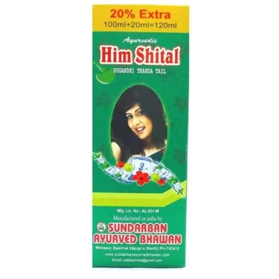 Him Shital Tail Effective relief from Emotional stress and tension, Headache and Migraine, Body aches and sore throats.