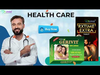 Gerivit Forte Capsule & Rxtime Extra Tablet (combo pack)