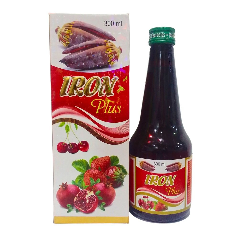 Iron Plus Syrup for Health Rejuvenator & is an essential mineral that is important for the production of hemoglobin