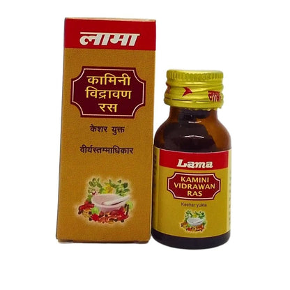 Ayurvedic Keshar Yukta Lama Kamini Vidrawan Ras & is an ayurvedic medicine that can be useful in maintaining optimum health