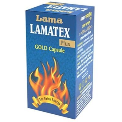 Lama Lamatex plus Gold Capsule & Rxtime Extra Tablet (combo pack)