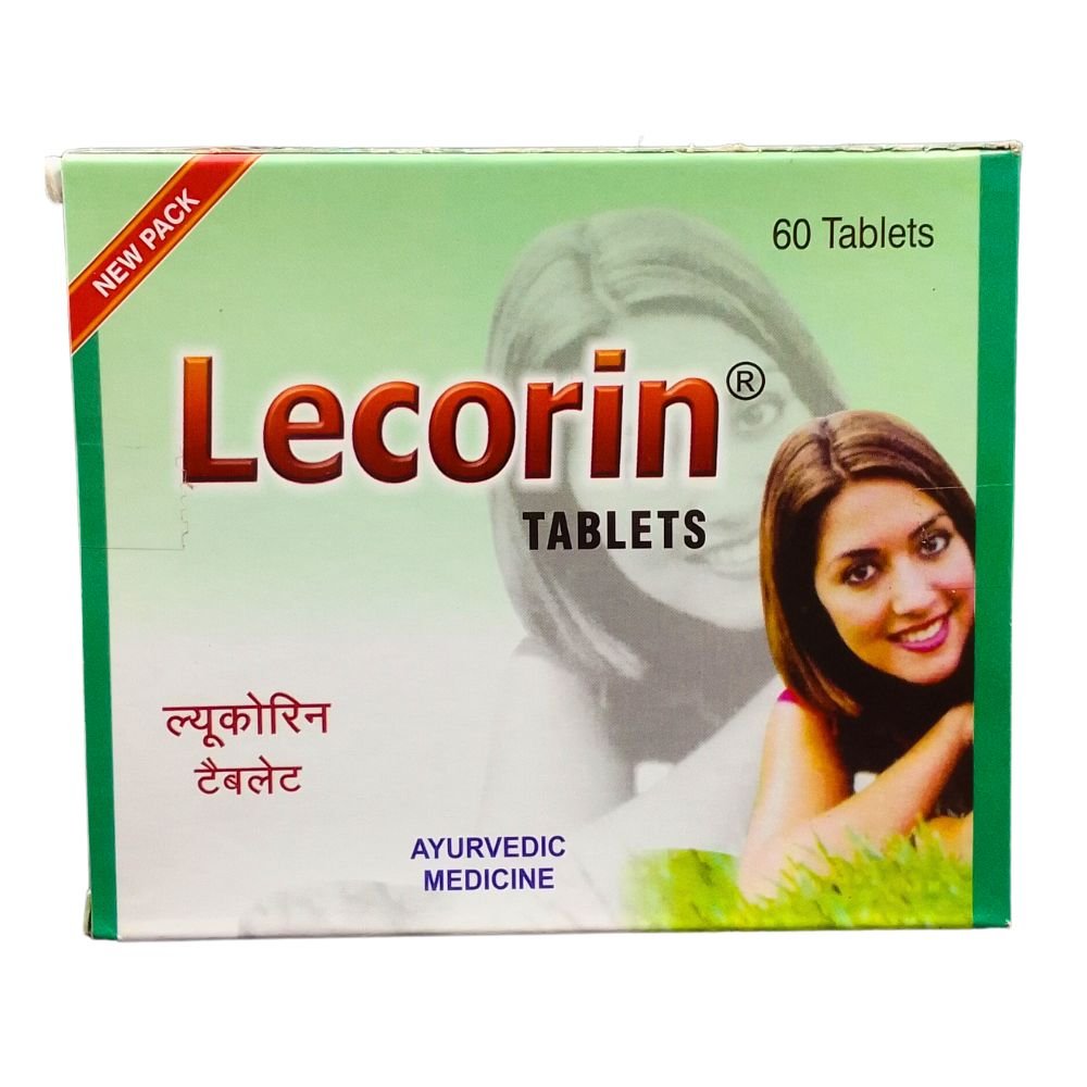 Herbal Lecorin Tablets for uterine bleeding, constant vaginal discharge, functional uterine bleeding.