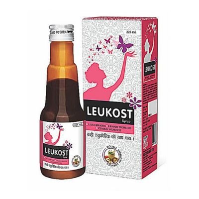 Women's Health Leukost Syrup General Weakness & is a health supplement commonly used to Leucorrhoea, Uterine problems.
