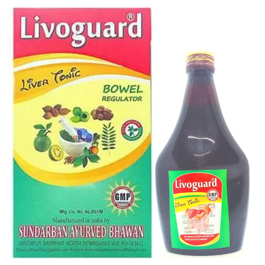 Ayurvedic Levoguard Liver Tonic Heartburn, Gallbladder Pain, Indigestion & Acidity