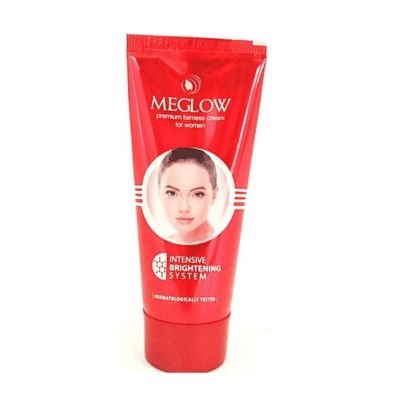 Meglow Premium  Fairness Cream for Woman with the active high power impact or radius boosters .