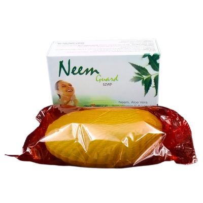 Ayurvedic Neem Guard Neem Soap with Vitamin-E, moisturizes and nourishes the skin
