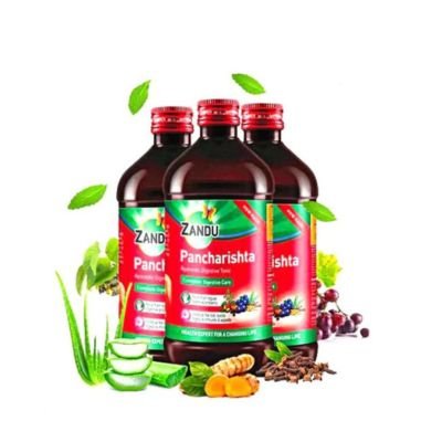 New pack 100% Safe Natural Ayurvedic ZANDU Pancharishta Tonic is the perfect solution to all your digestive problems