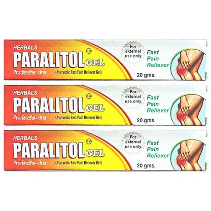 Herbals Paralitol Gel It relieves any kind of pain in our body. such as muscular pain, joint pain, frozen shoulder,